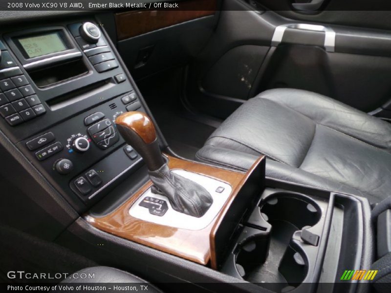 Ember Black Metallic / Off Black 2008 Volvo XC90 V8 AWD