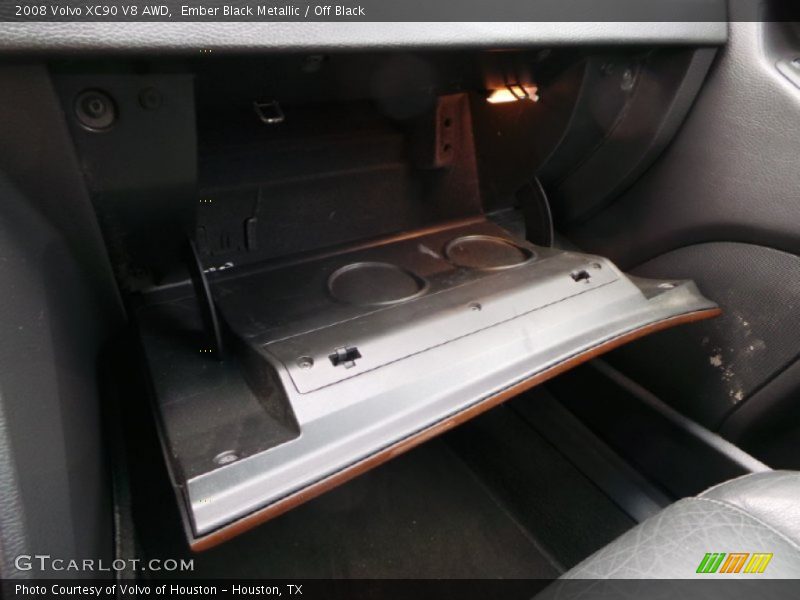 Ember Black Metallic / Off Black 2008 Volvo XC90 V8 AWD