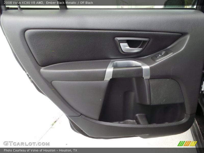Ember Black Metallic / Off Black 2008 Volvo XC90 V8 AWD