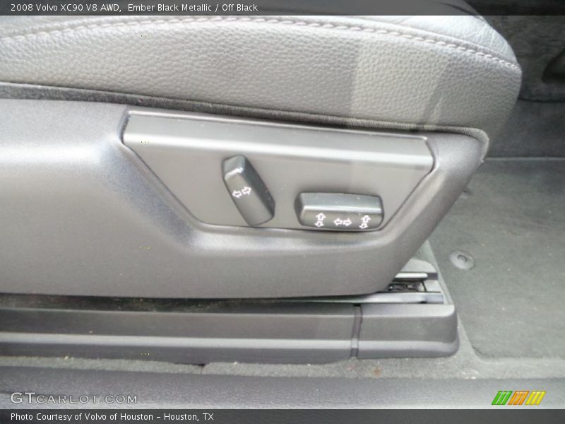 Ember Black Metallic / Off Black 2008 Volvo XC90 V8 AWD