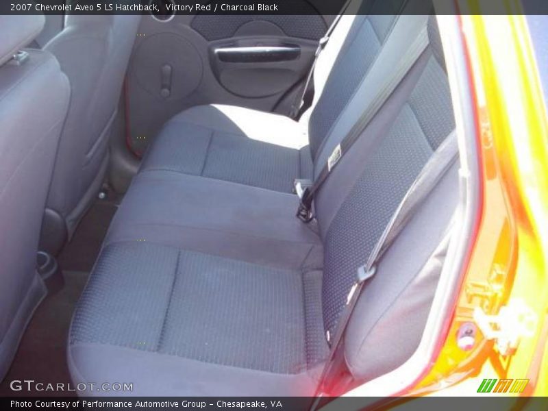 Victory Red / Charcoal Black 2007 Chevrolet Aveo 5 LS Hatchback