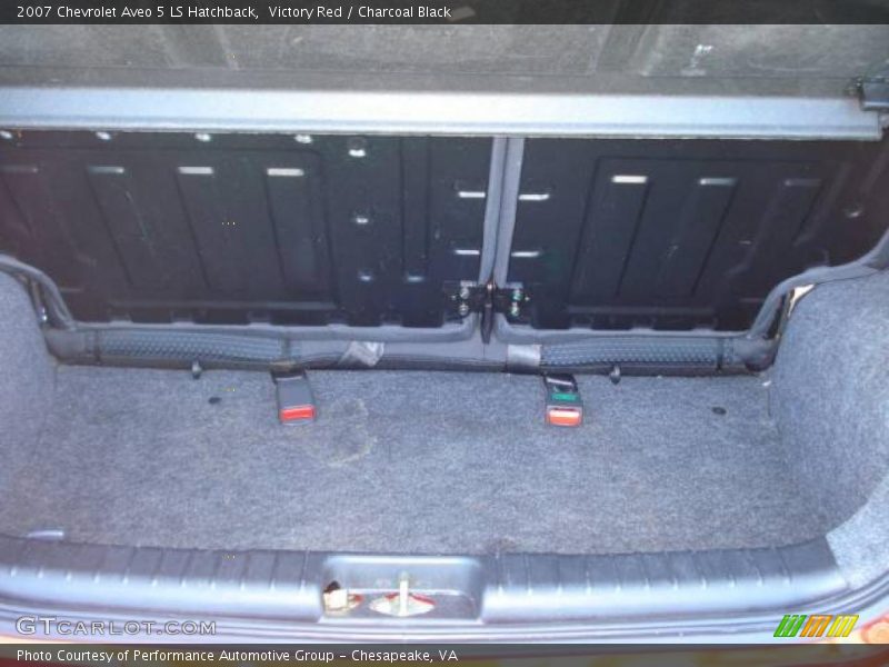 Victory Red / Charcoal Black 2007 Chevrolet Aveo 5 LS Hatchback