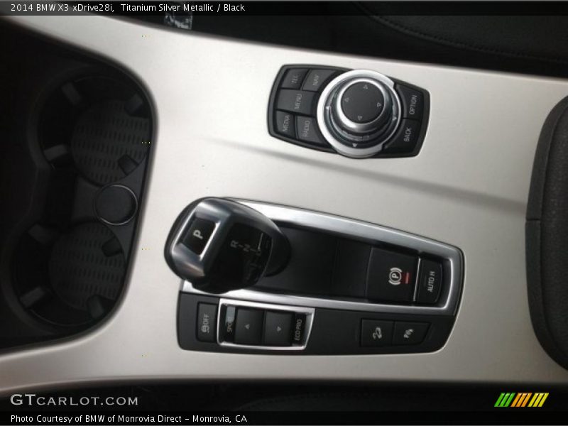 Titanium Silver Metallic / Black 2014 BMW X3 xDrive28i