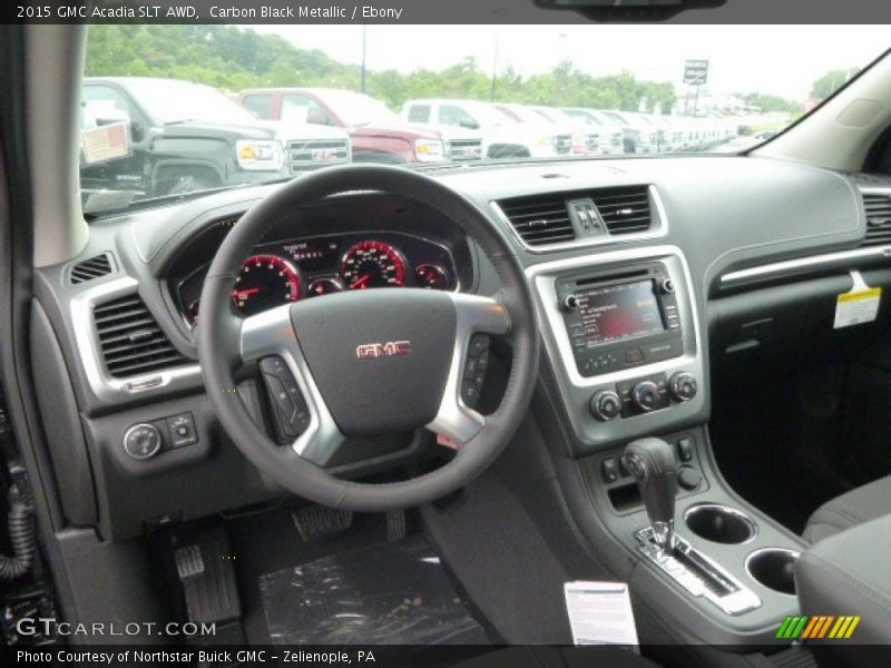 Dashboard of 2015 Acadia SLT AWD