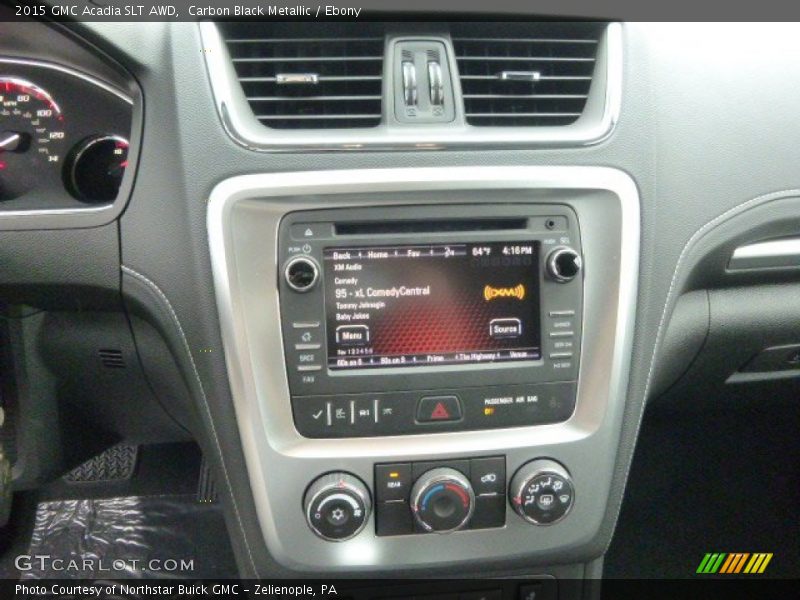 Carbon Black Metallic / Ebony 2015 GMC Acadia SLT AWD