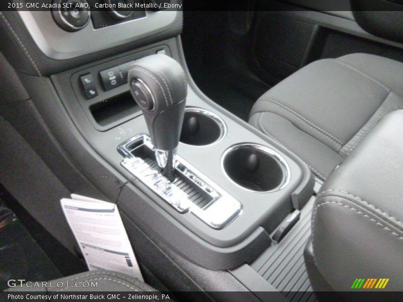 Carbon Black Metallic / Ebony 2015 GMC Acadia SLT AWD