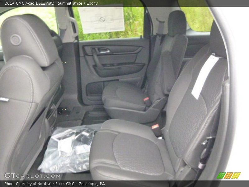 Summit White / Ebony 2014 GMC Acadia SLE AWD