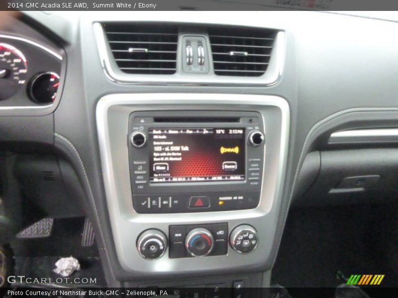 Summit White / Ebony 2014 GMC Acadia SLE AWD