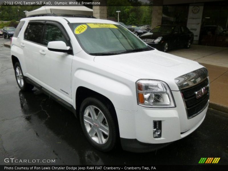 Front 3/4 View of 2011 Terrain SLT AWD