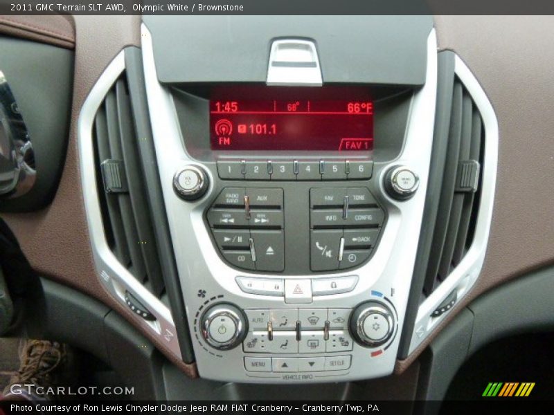 Olympic White / Brownstone 2011 GMC Terrain SLT AWD