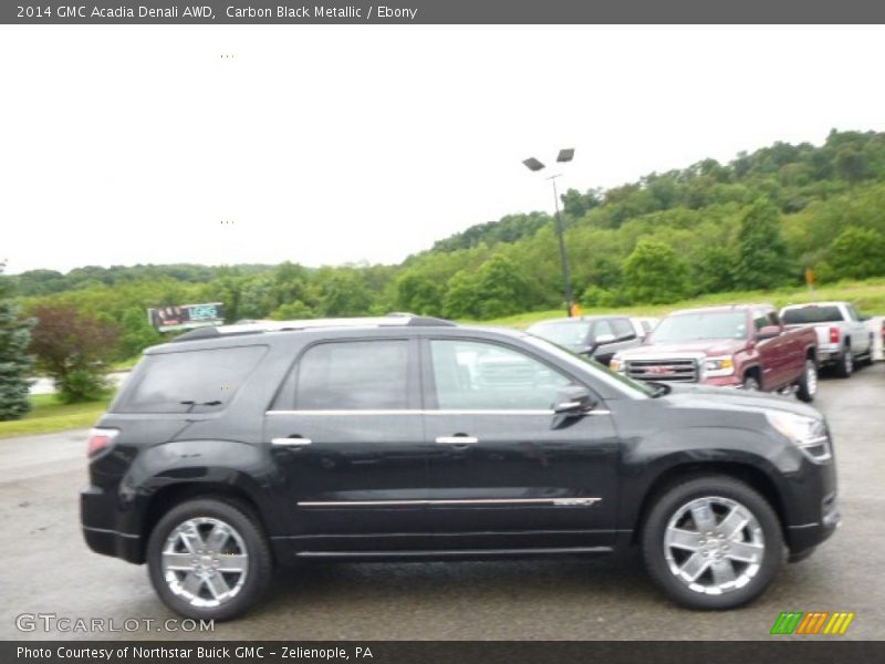 Carbon Black Metallic / Ebony 2014 GMC Acadia Denali AWD