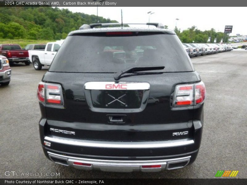 Carbon Black Metallic / Ebony 2014 GMC Acadia Denali AWD