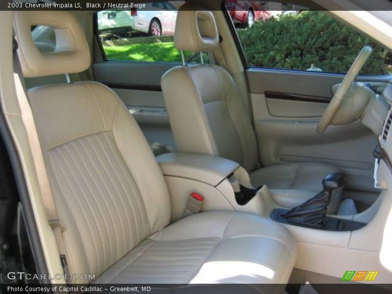 Black / Neutral Beige 2003 Chevrolet Impala LS