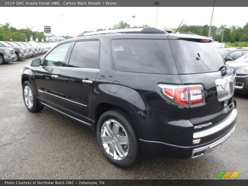 Carbon Black Metallic / Ebony 2014 GMC Acadia Denali AWD