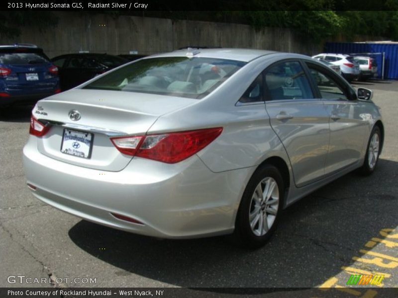 Radiant Silver / Gray 2013 Hyundai Sonata GLS