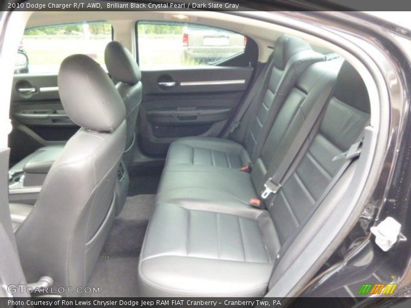 Brilliant Black Crystal Pearl / Dark Slate Gray 2010 Dodge Charger R/T AWD