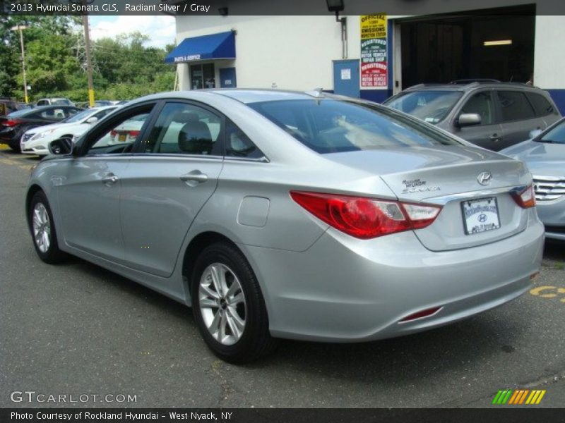 Radiant Silver / Gray 2013 Hyundai Sonata GLS
