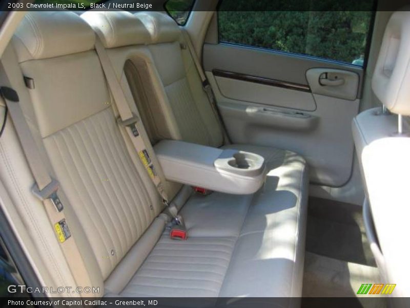 Black / Neutral Beige 2003 Chevrolet Impala LS