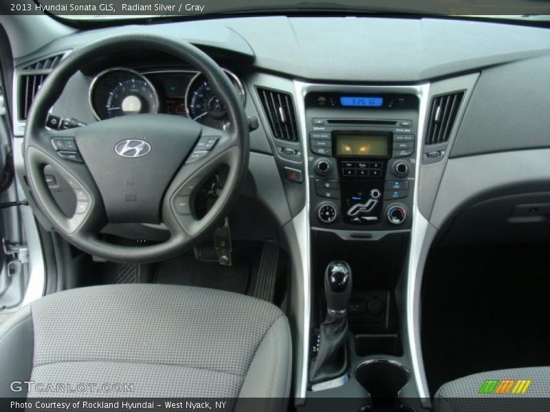 Radiant Silver / Gray 2013 Hyundai Sonata GLS