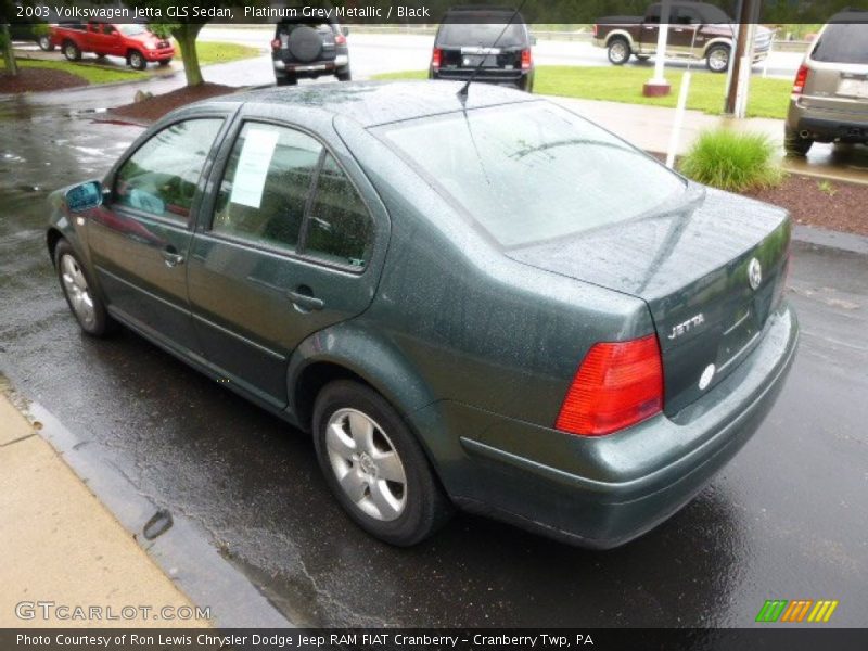Platinum Grey Metallic / Black 2003 Volkswagen Jetta GLS Sedan