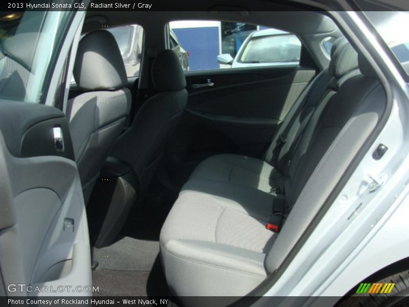 Radiant Silver / Gray 2013 Hyundai Sonata GLS