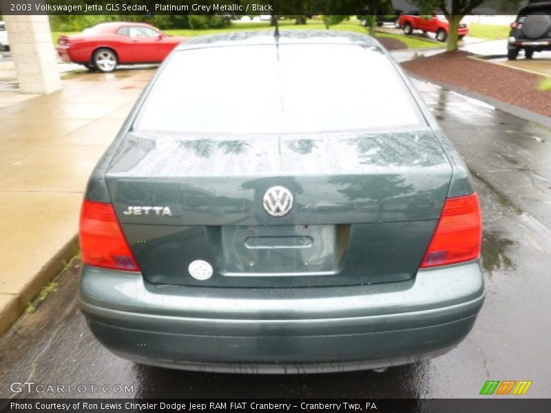 Platinum Grey Metallic / Black 2003 Volkswagen Jetta GLS Sedan