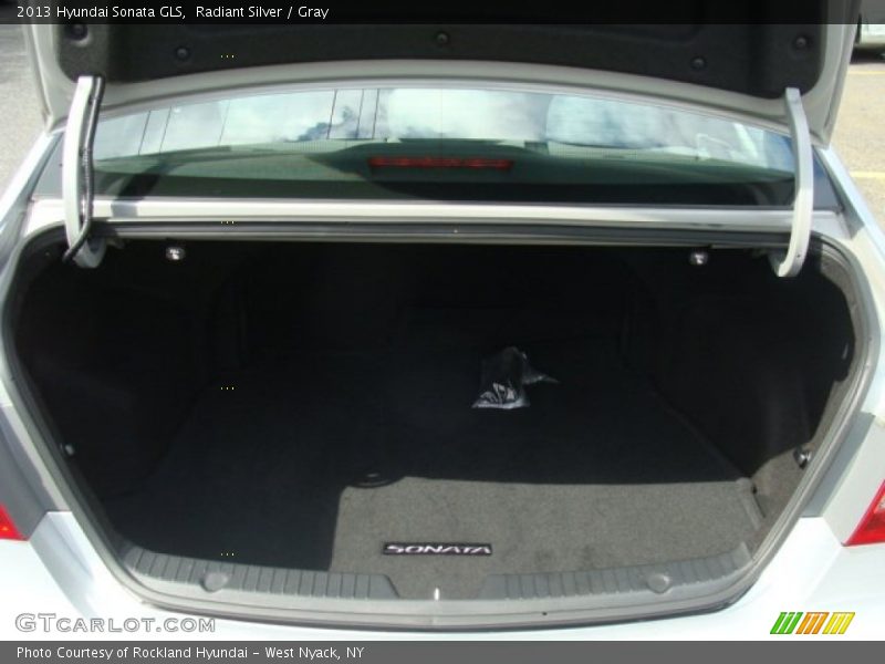 Radiant Silver / Gray 2013 Hyundai Sonata GLS