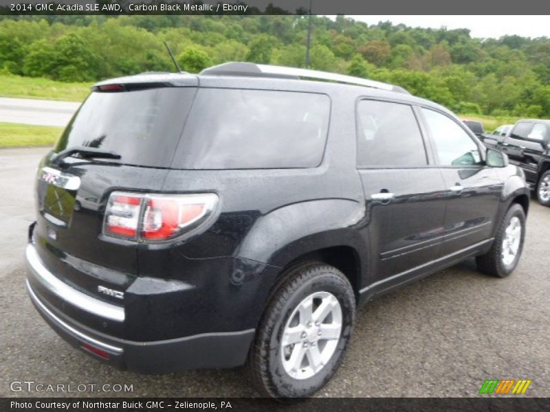 Carbon Black Metallic / Ebony 2014 GMC Acadia SLE AWD