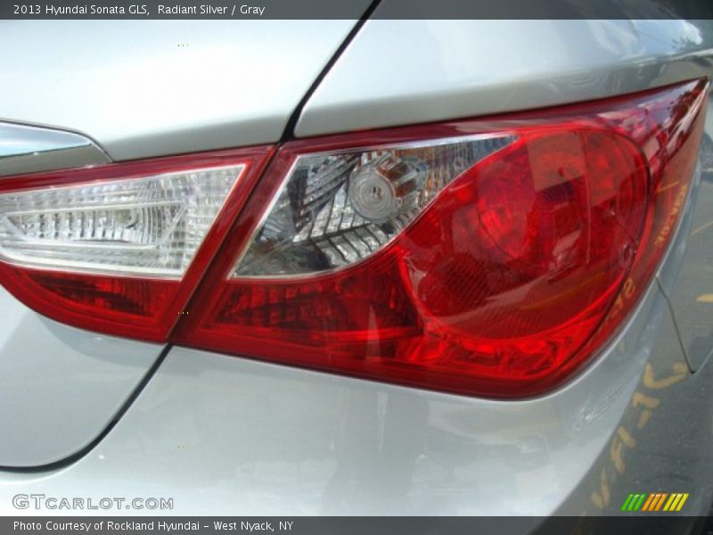 Radiant Silver / Gray 2013 Hyundai Sonata GLS