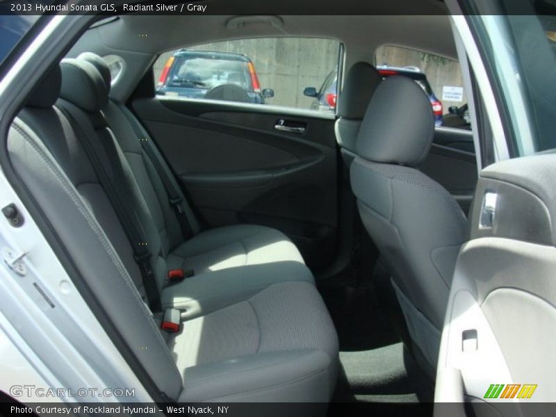 Radiant Silver / Gray 2013 Hyundai Sonata GLS