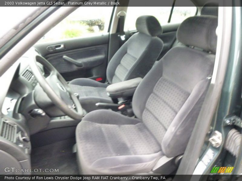 Platinum Grey Metallic / Black 2003 Volkswagen Jetta GLS Sedan