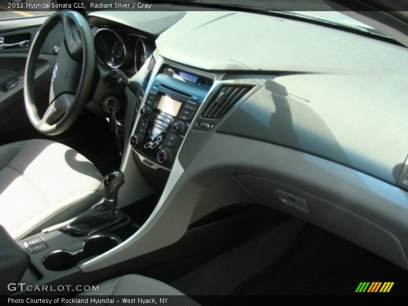 Radiant Silver / Gray 2013 Hyundai Sonata GLS
