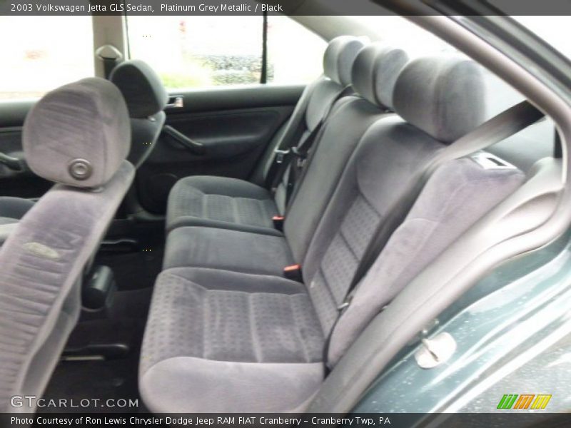 Platinum Grey Metallic / Black 2003 Volkswagen Jetta GLS Sedan