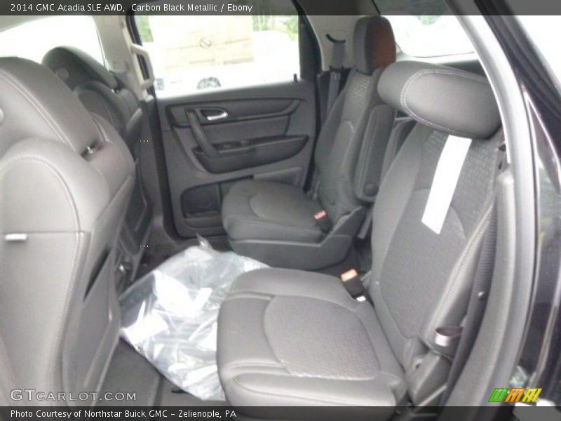 Carbon Black Metallic / Ebony 2014 GMC Acadia SLE AWD