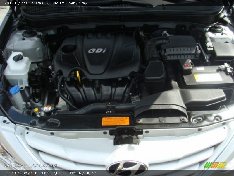Radiant Silver / Gray 2013 Hyundai Sonata GLS