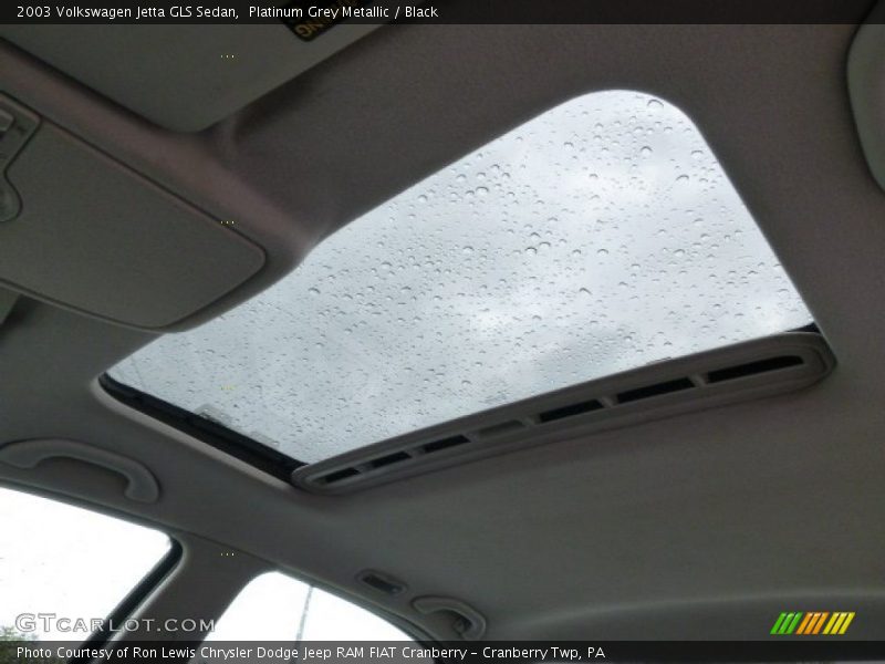 Platinum Grey Metallic / Black 2003 Volkswagen Jetta GLS Sedan