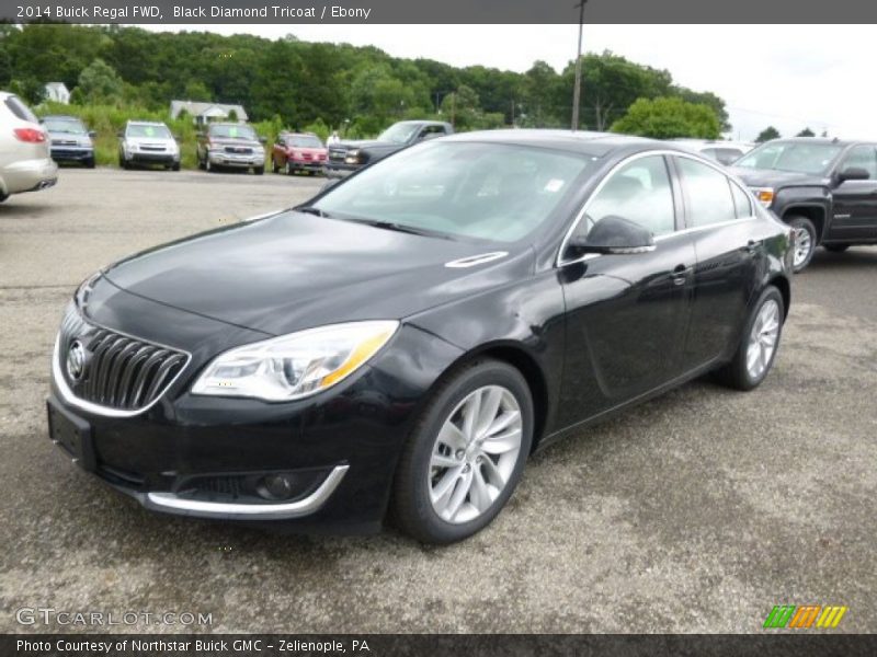 Black Diamond Tricoat / Ebony 2014 Buick Regal FWD