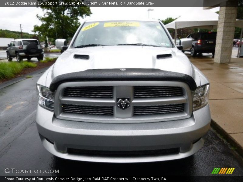 Bright Silver Metallic / Dark Slate Gray 2012 Dodge Ram 1500 Sport Crew Cab 4x4