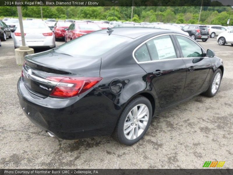 Black Diamond Tricoat / Ebony 2014 Buick Regal FWD