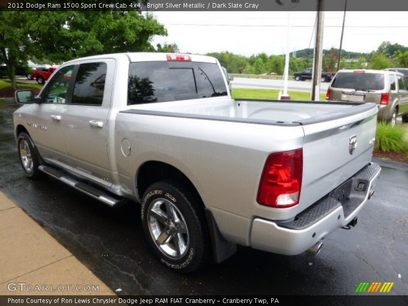 Bright Silver Metallic / Dark Slate Gray 2012 Dodge Ram 1500 Sport Crew Cab 4x4