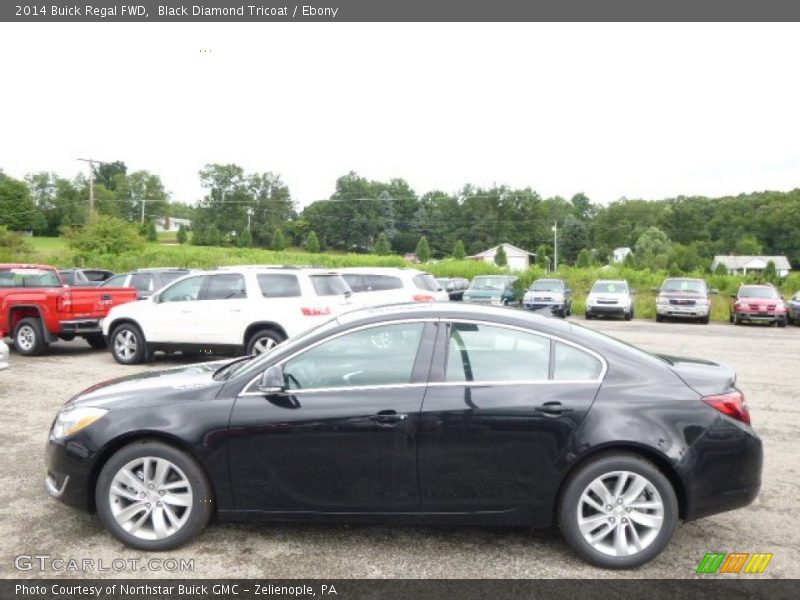 Black Diamond Tricoat / Ebony 2014 Buick Regal FWD