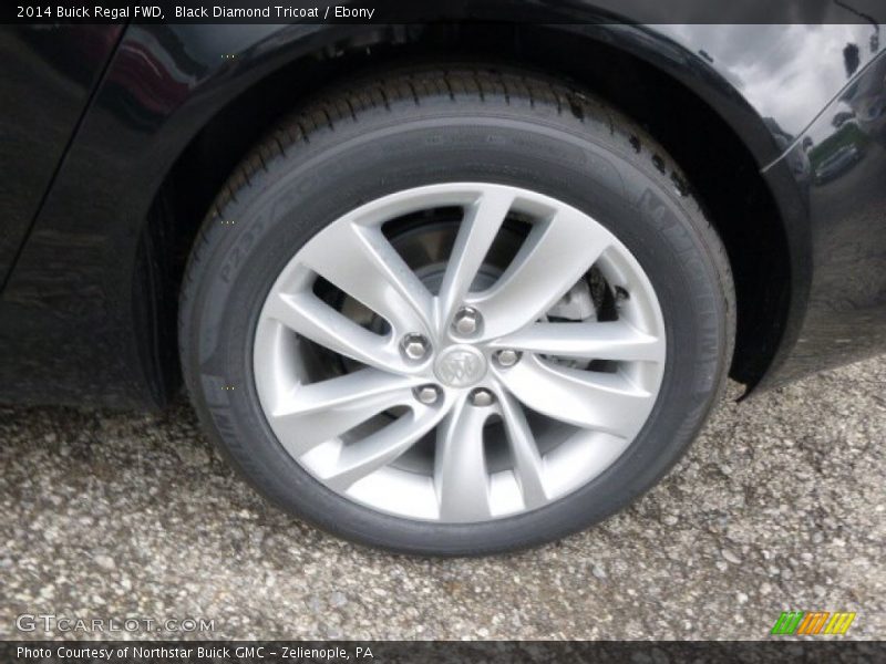 Black Diamond Tricoat / Ebony 2014 Buick Regal FWD