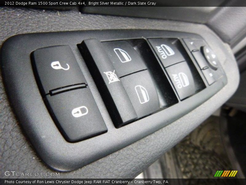 Bright Silver Metallic / Dark Slate Gray 2012 Dodge Ram 1500 Sport Crew Cab 4x4