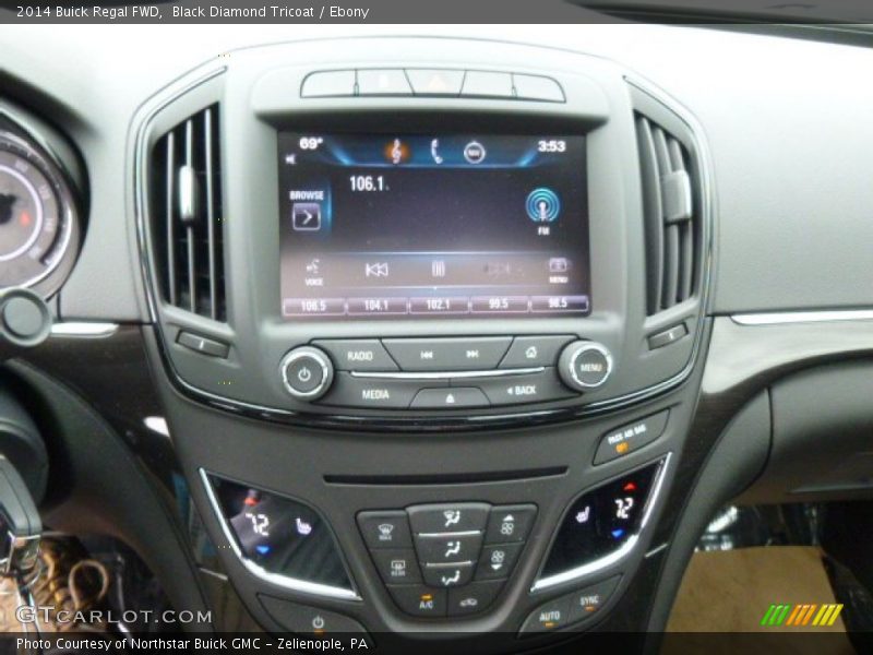 Black Diamond Tricoat / Ebony 2014 Buick Regal FWD