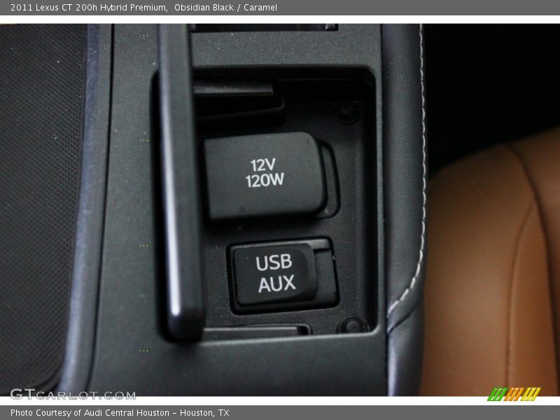 Obsidian Black / Caramel 2011 Lexus CT 200h Hybrid Premium