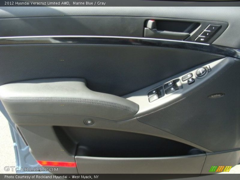 Marine Blue / Gray 2012 Hyundai Veracruz Limited AWD