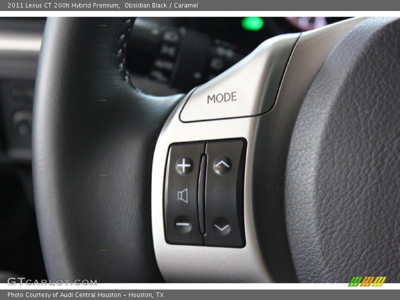 Obsidian Black / Caramel 2011 Lexus CT 200h Hybrid Premium