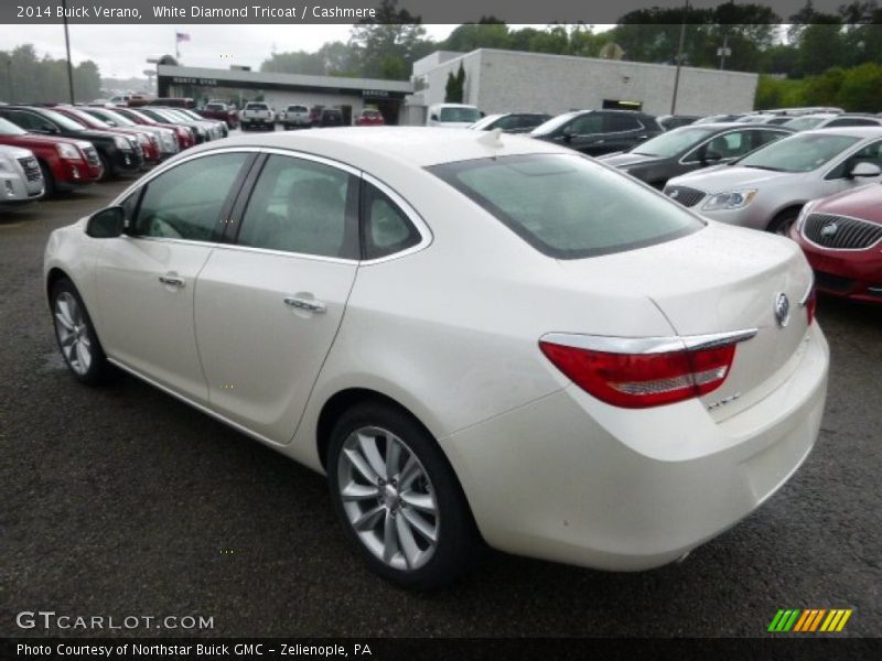 White Diamond Tricoat / Cashmere 2014 Buick Verano