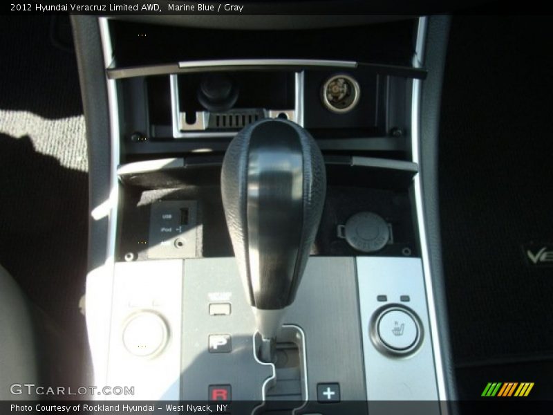 Marine Blue / Gray 2012 Hyundai Veracruz Limited AWD