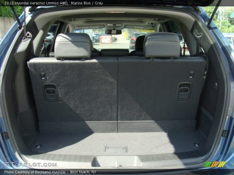 Marine Blue / Gray 2012 Hyundai Veracruz Limited AWD